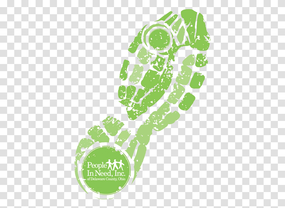 Footprint Clipart Shoe Print Its All Good I Ran Today, Green, Plant, Food, Vegetable Transparent Png