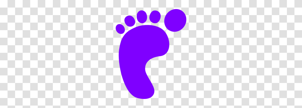 Footprint Cliparts, Purple Transparent Png