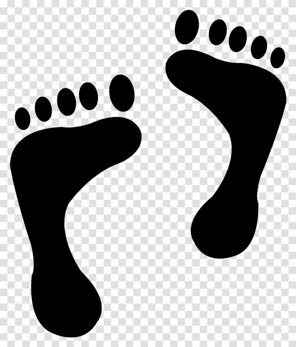 Footprint Infant Clip Art Foot Trace, Gray, World Of Warcraft Transparent Png