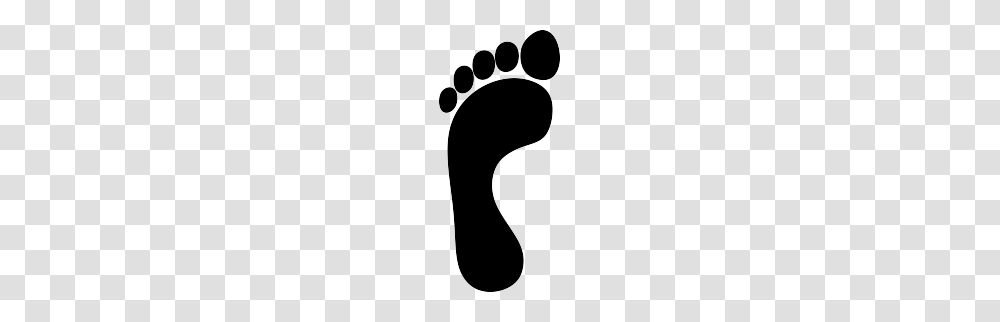 Footprint Silhouette Template Silhouette Letter Transparent Png