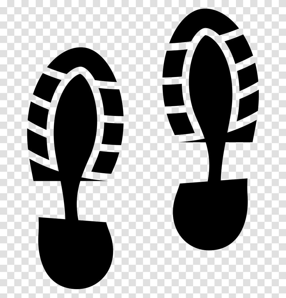 Footprints Icon Free Download, Stencil, Tool, Soil, Shovel Transparent Png