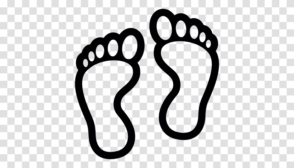 Footprints Icon, Face, Hand Transparent Png