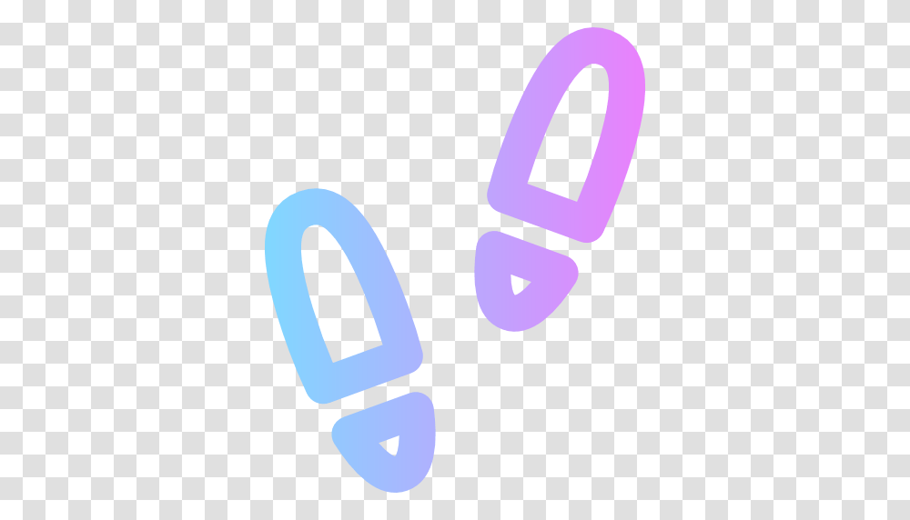 Footsteps, Number, Label Transparent Png