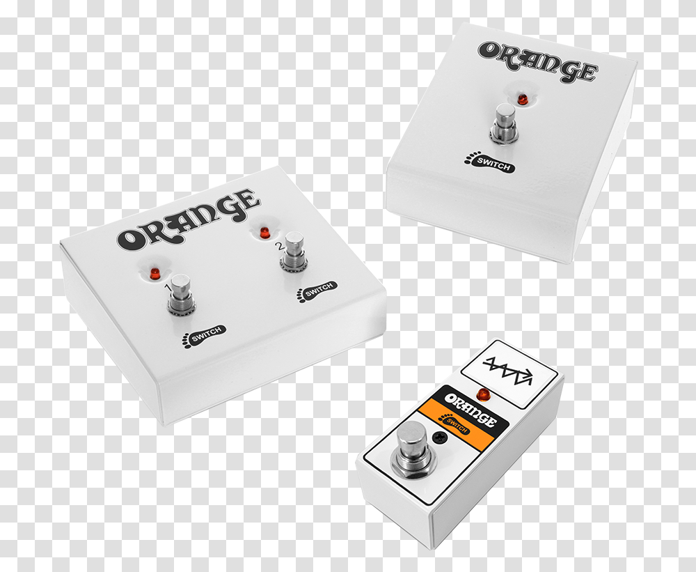 Footswitches - Orange Amps Orange Dual Terror Footswitch, Electrical Device, Electrical Outlet, Adapter Transparent Png