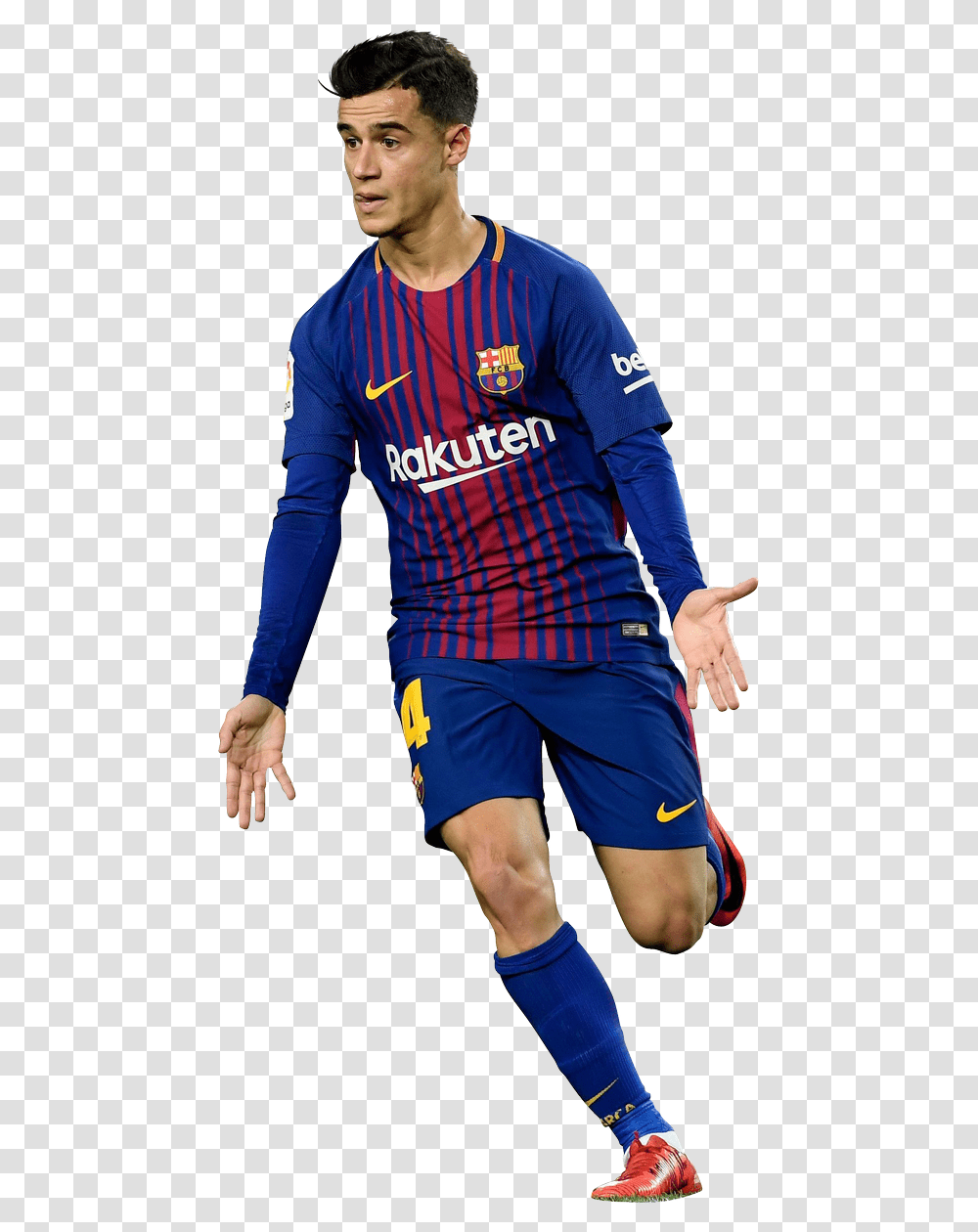 Footyrenders Coutinho, Shorts, Person, Shirt Transparent Png
