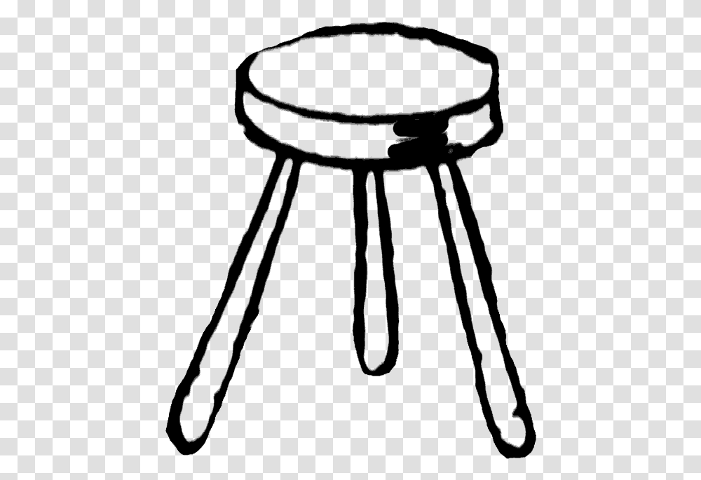 For A Three Legged Stool T Stand And Be Functional Ulrich Three Legged Stool Model, Furniture, Bar Stool Transparent Png