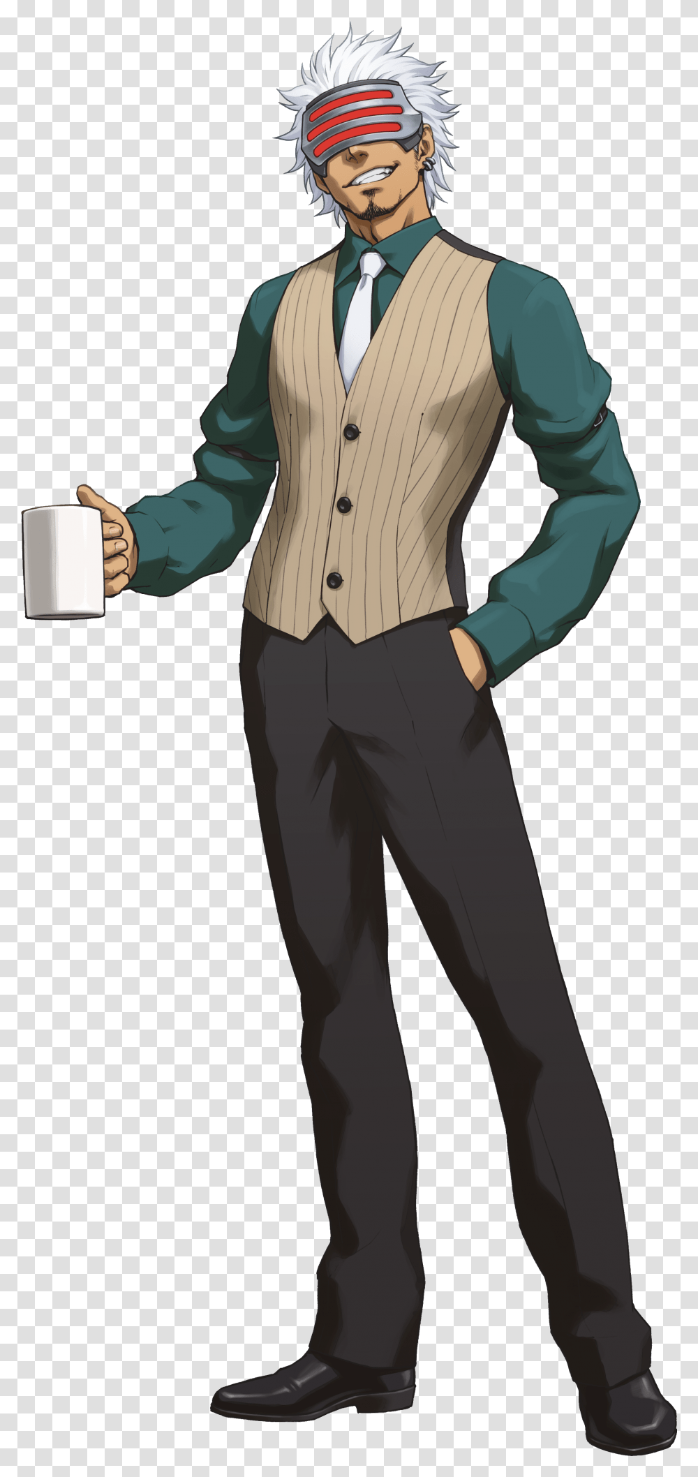 For Christmas You Guys Are Getting A Phoenix Wright Smash Godot Ace Attorney Design, Person, Clothing, Sleeve, Long Sleeve Transparent Png