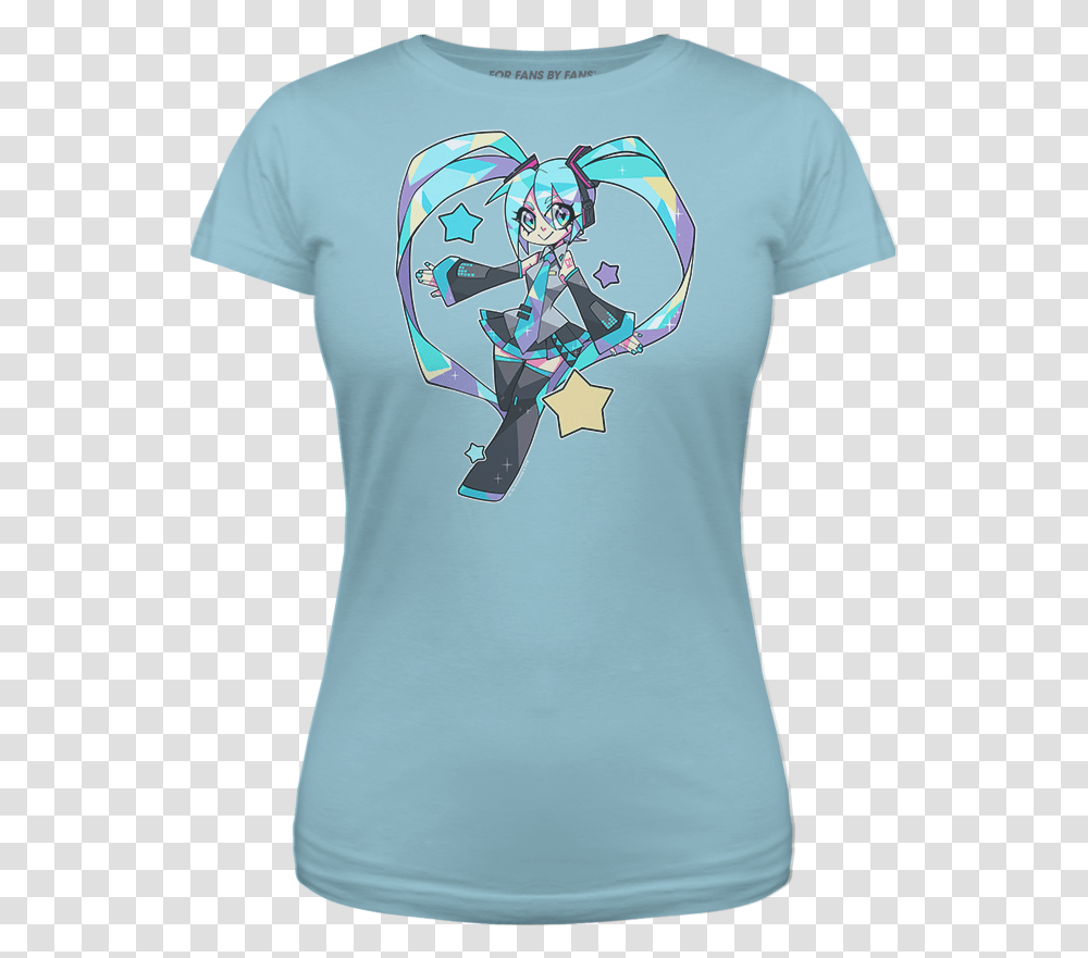 For Fans By Fansdigital Star Hatsune Miku Download, Clothing, Apparel, T-Shirt, Sleeve Transparent Png