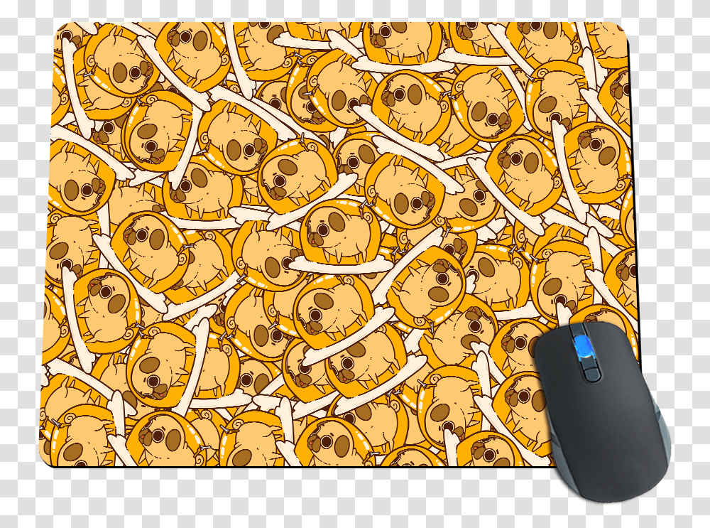 For Fans By Fansegg Puglie Pile Mousepad Mouse, Hardware, Computer, Electronics, Rug Transparent Png