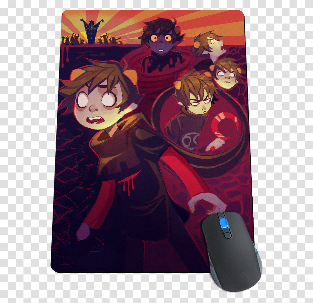 For Fans By Fansundone The Blood Mousepad Anime, Electronics, Book, Comics, Person Transparent Png