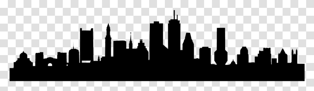 For Free Download On Mbtskoudsalg Boston Skyline Silhouette, Plot, Weapon, Weaponry Transparent Png