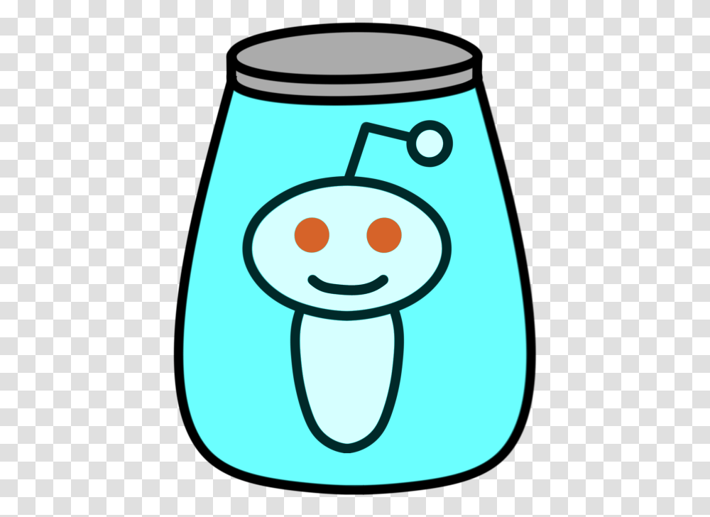 For Fun I Made A Reddit Icon Reddit Alien, Bottle Transparent Png