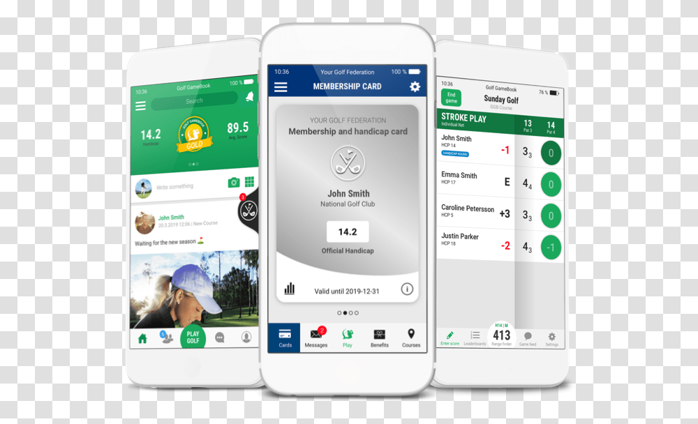 For Golf Unions Golf Gamebook Iphone, Mobile Phone, Electronics, Cell Phone, Person Transparent Png
