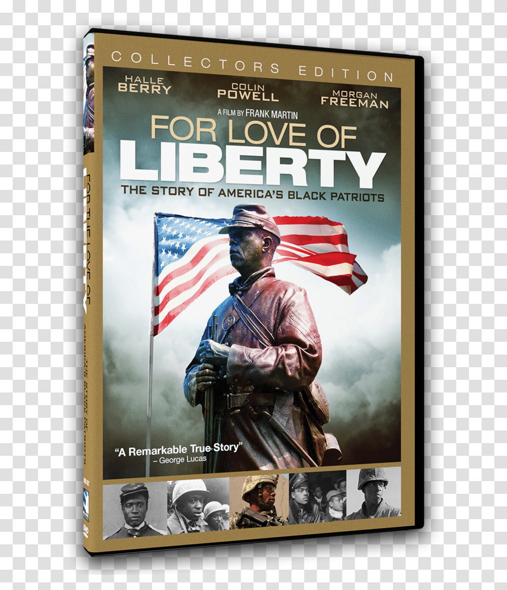 For Love Of Liberty The Story Of America's Black Patriots, Poster, Advertisement, Person, Flyer Transparent Png