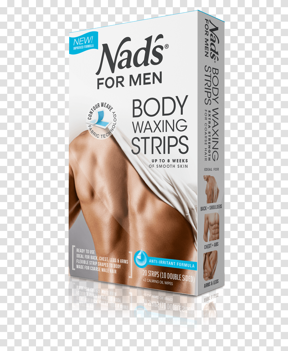 For Men Hair Removal Body Waxing Strips Magazine, Person, Fitness, Working Out, Sport Transparent Png