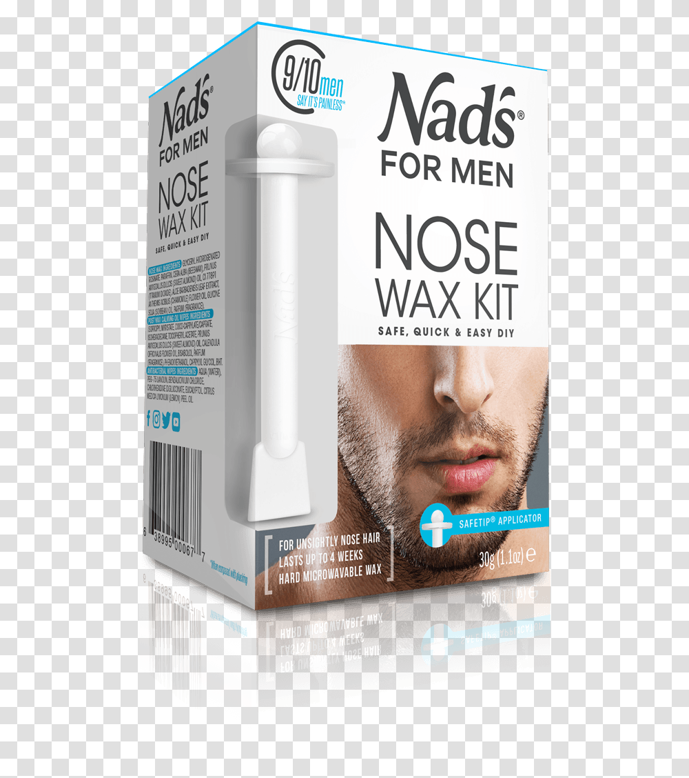 For Men Hair Removal Nose Wax, Magazine, Text, Paper, Poster Transparent Png