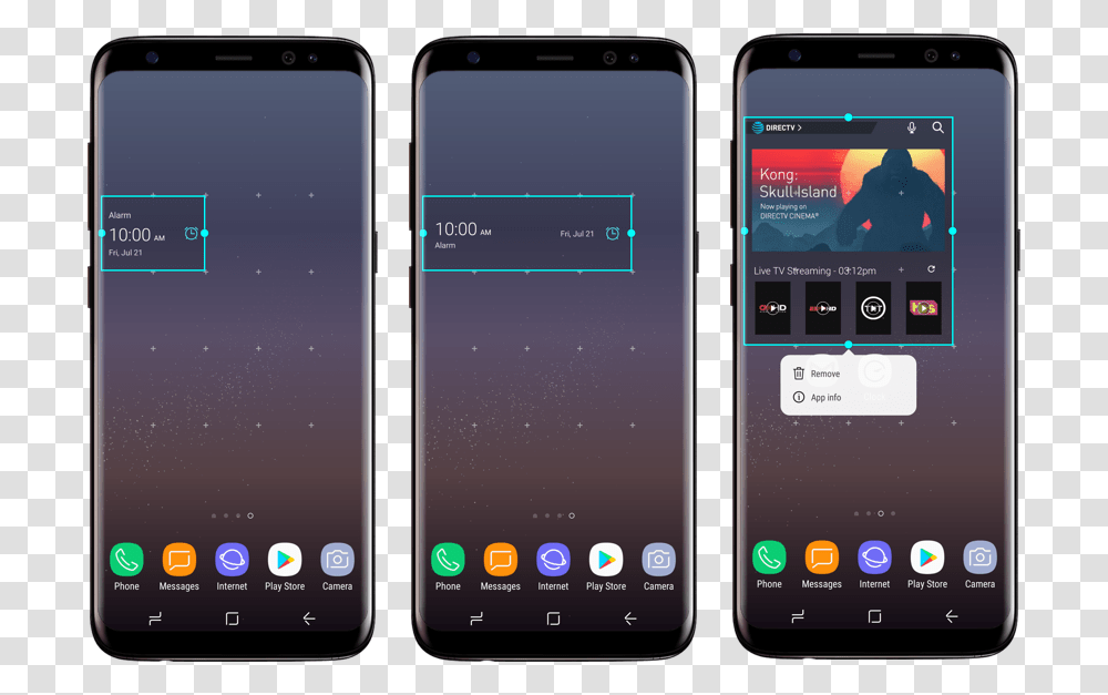 For More Tips On The Samsung Galaxy S8 Check Out Some Galaxy S8 Widgets, Mobile Phone, Electronics, Cell Phone, Iphone Transparent Png