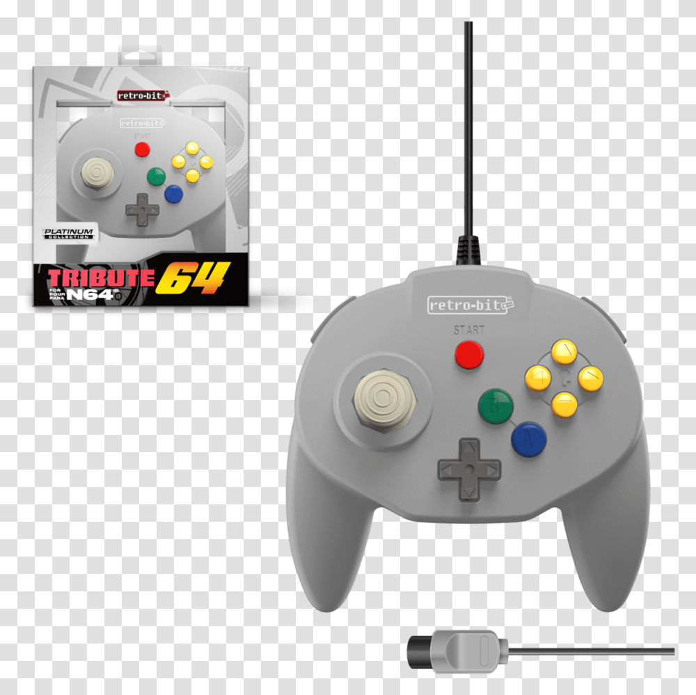For N64 Nintendo 64 Switch Controller, Electronics, Video Gaming, Joystick Transparent Png