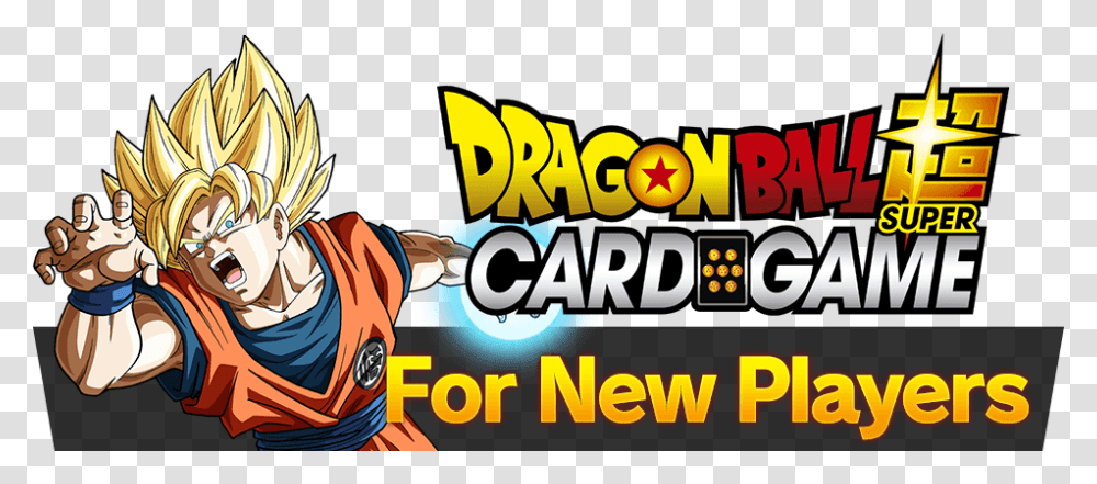 For New Players Dragon Ball Super Card Game Logo, Person, Hand, People, Sport Transparent Png