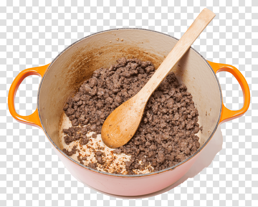For Our Best Ground Beef Chili Recipe We Found That Breakfast Cereal, Spoon, Cutlery, Food, Oatmeal Transparent Png