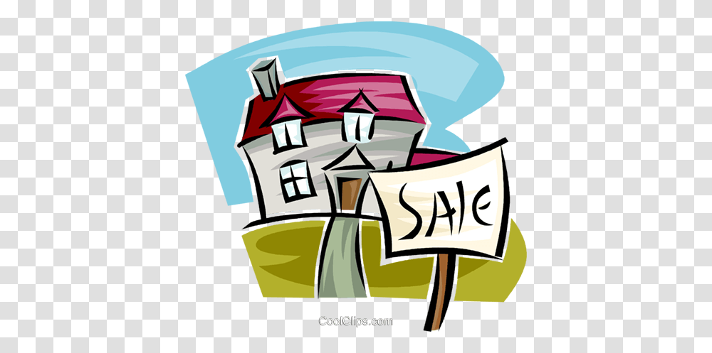 For Sale Sign Realty Royalty Free Vector Clip Art Illustration, Drawing, Doodle, Face Transparent Png