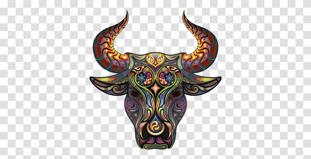 For The First Time Unibull Markets Introduces Custodian Ornamental Bull, Pattern, Fractal, Tattoo, Skin Transparent Png