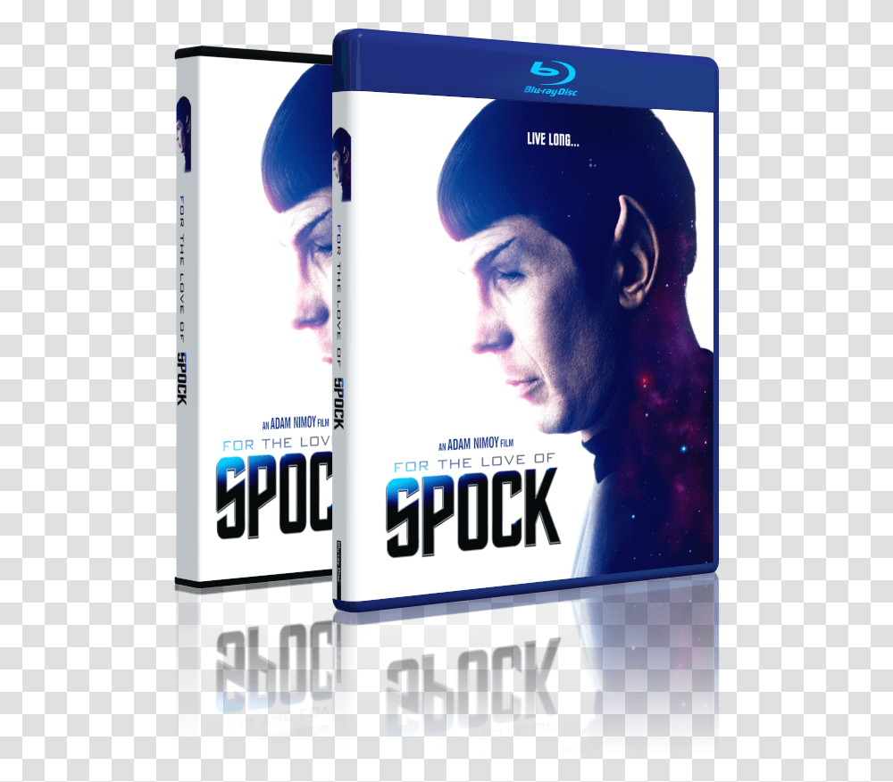 For The Love Of Spock Dvd & Blu Ray - 455 Films Production Love Of Spock Blu Ray, Poster, Advertisement, Person, Human Transparent Png