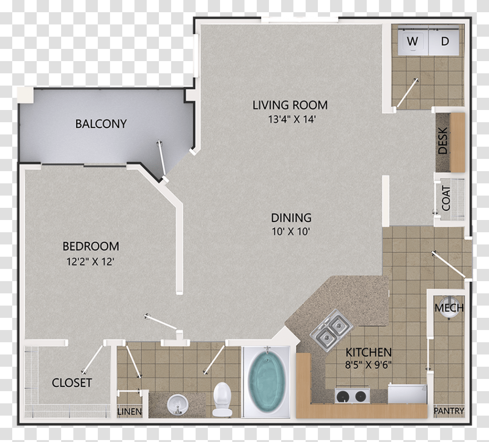 For The Persimmon Oak Floor Plan Floor Plan, Diagram, Plot Transparent Png