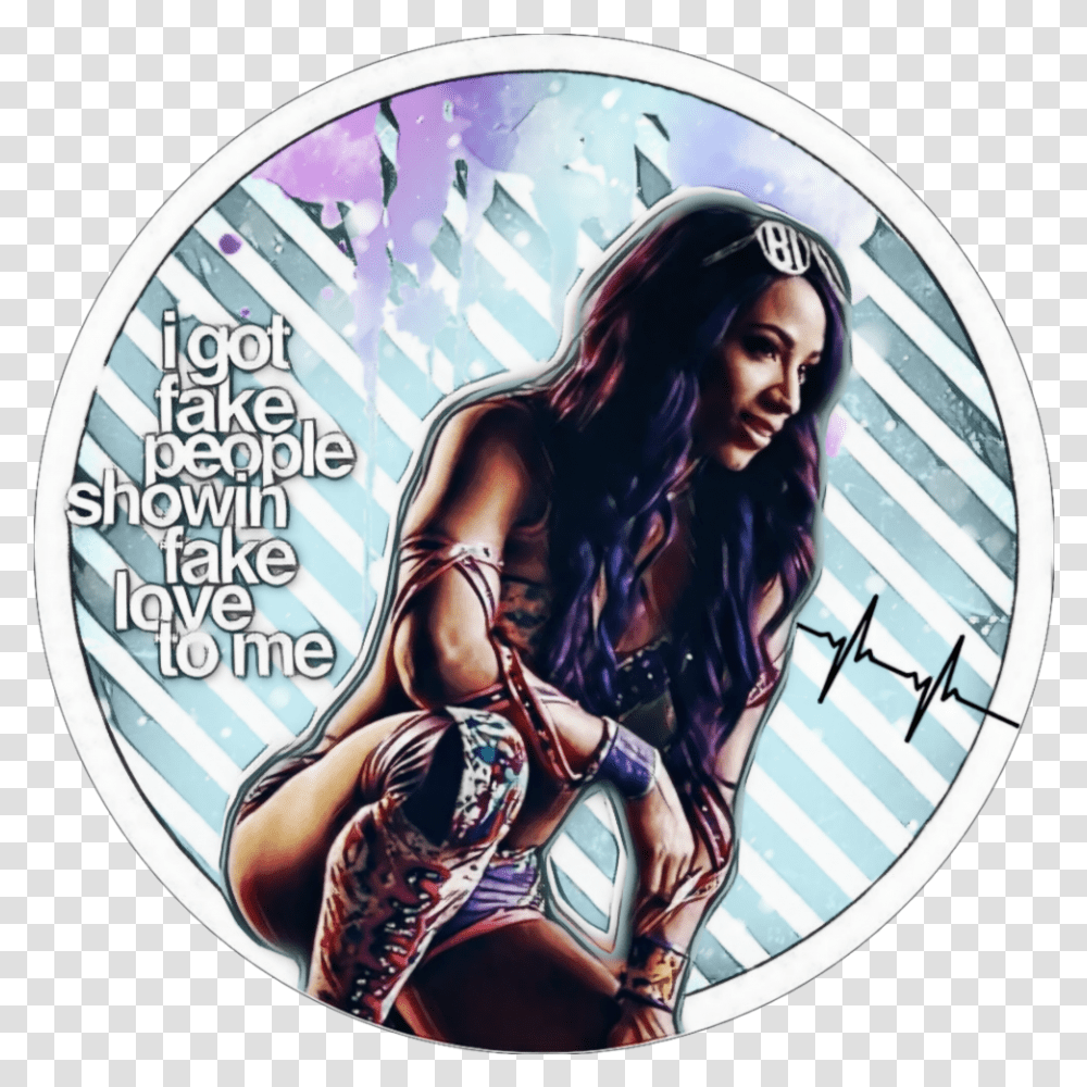 For Wwe Boss Circle, Person, Helmet, Female, Poster Transparent Png