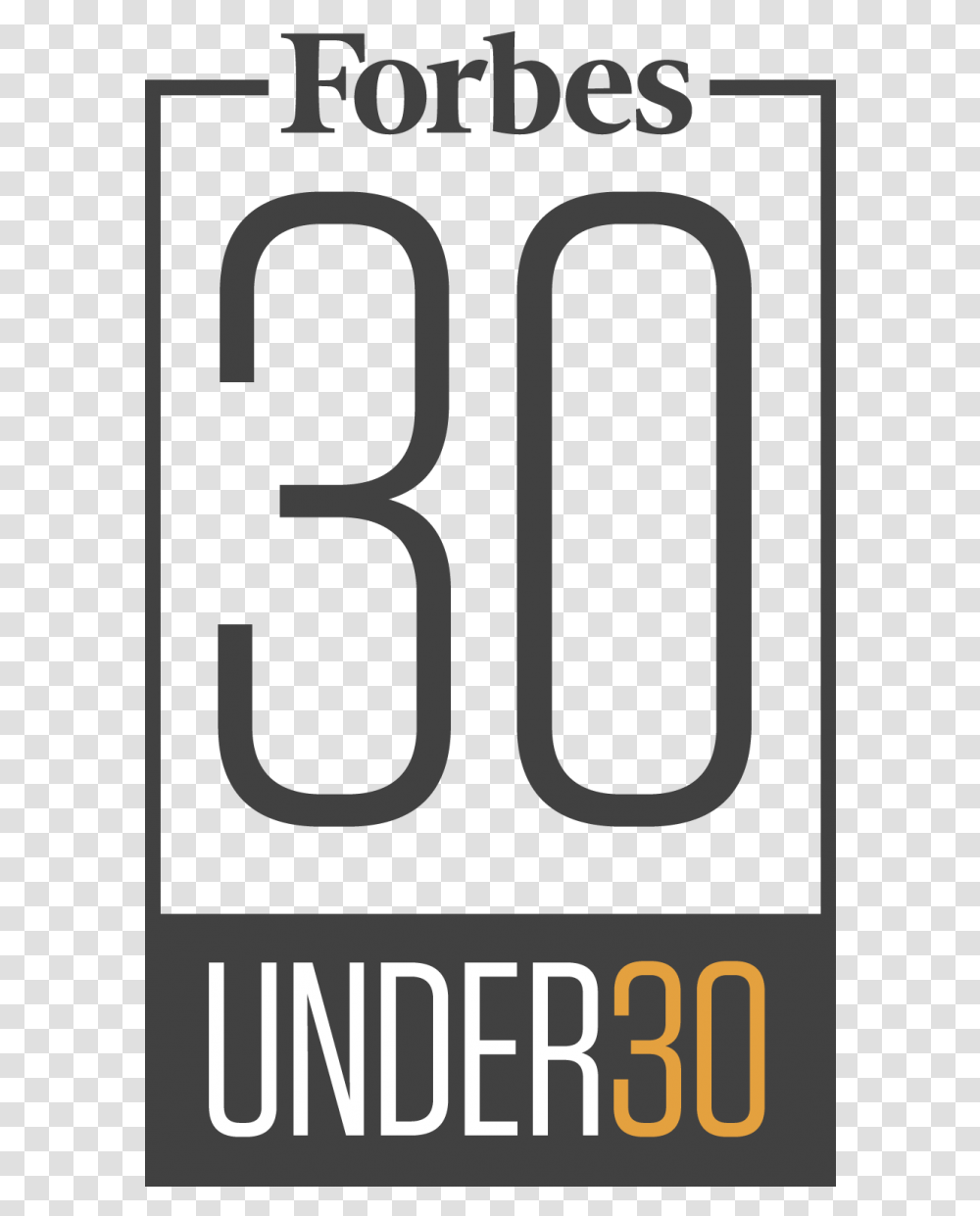 Forbes 30 Under 30 Download Forbes Magazine, Number, Poster Transparent Png