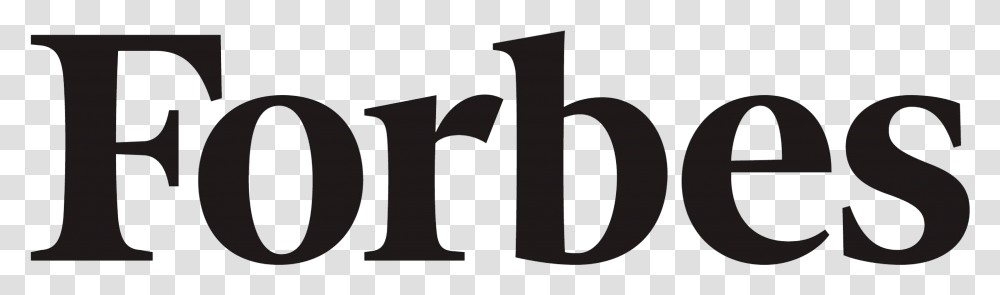 Forbes Black Logo, Alphabet, Number Transparent Png