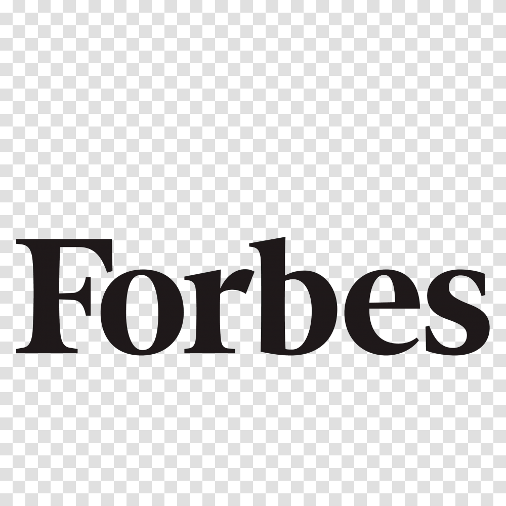 Forbes Black Logo, Word, Alphabet Transparent Png