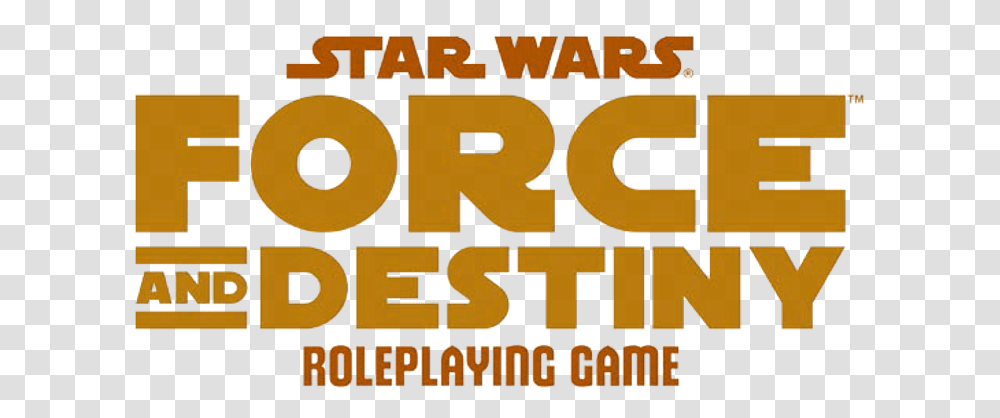 Force And Destiny Pregens Star Wars Force And Destiny Logo, Text, Alphabet, Word, Number Transparent Png