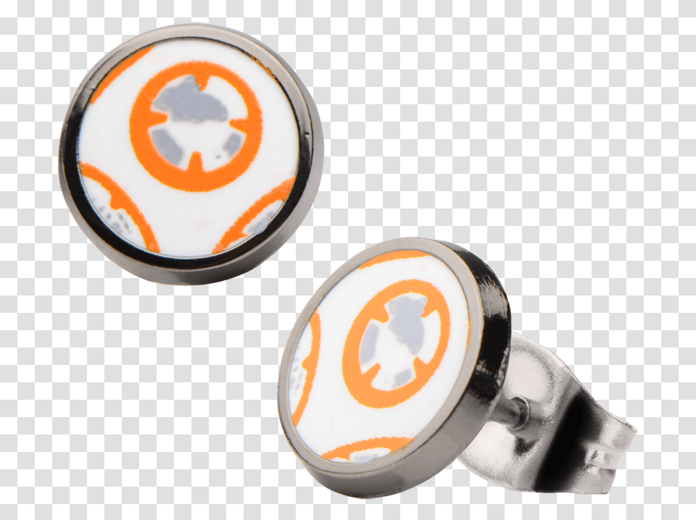 Force Awakens Bb 8 Stud Earrings Circle, Egg, Food, Logo Transparent Png