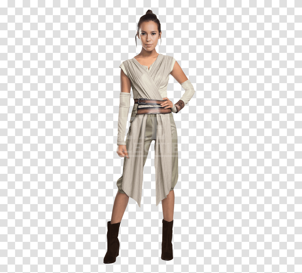 Force Awakens Deluxe Adult Rey Costume Make Your Own Star Wars Outfit, Apparel, Sleeve, Person Transparent Png