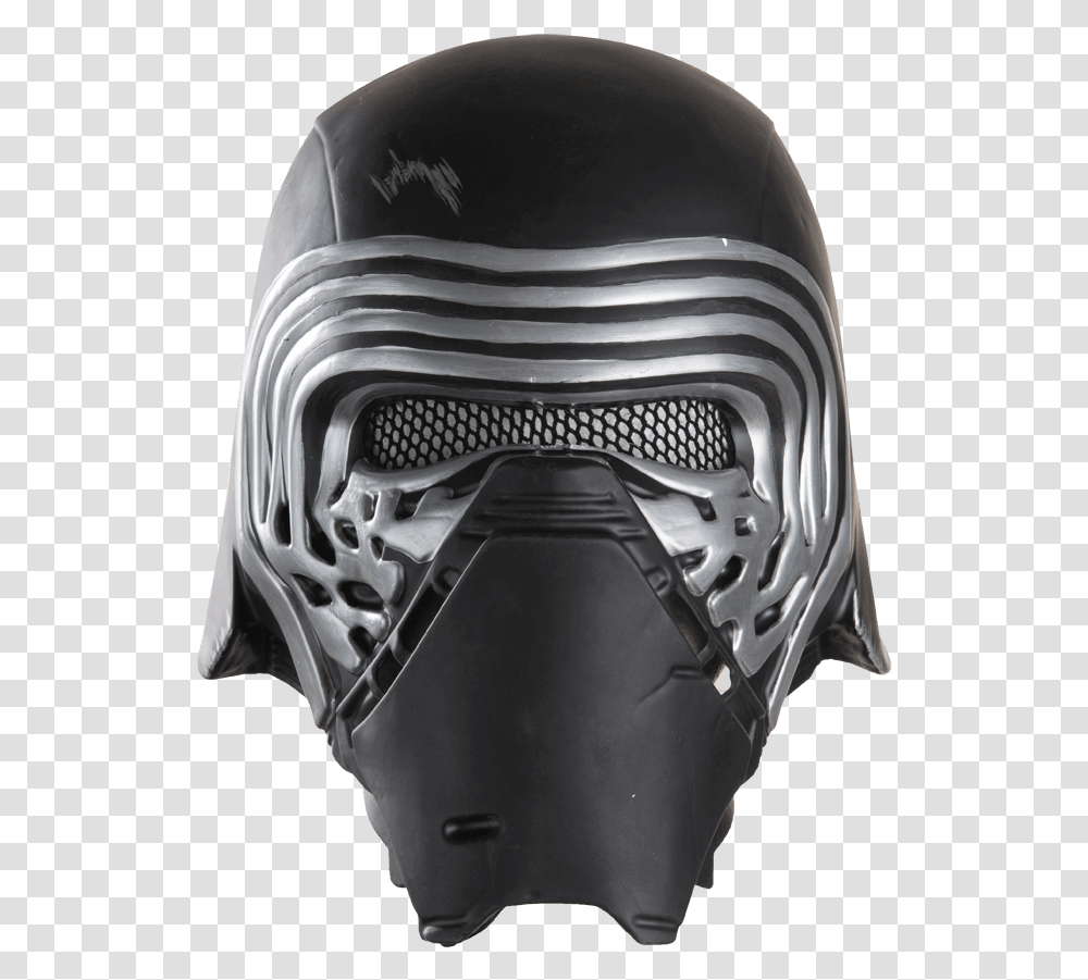 Force Awakens Kids Kylo Ren Mask Kylo Ren Cosplay Mask, Helmet, Apparel, Armor Transparent Png