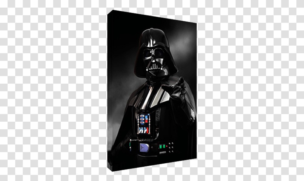 Force Choke Vader Poster, Costume, Person, Coat Transparent Png
