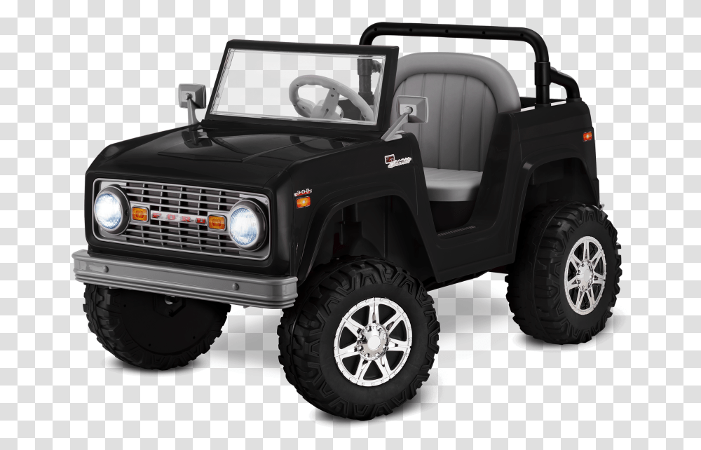 Ford Bronco Ride On Toy, Car, Vehicle, Transportation, Automobile Transparent Png