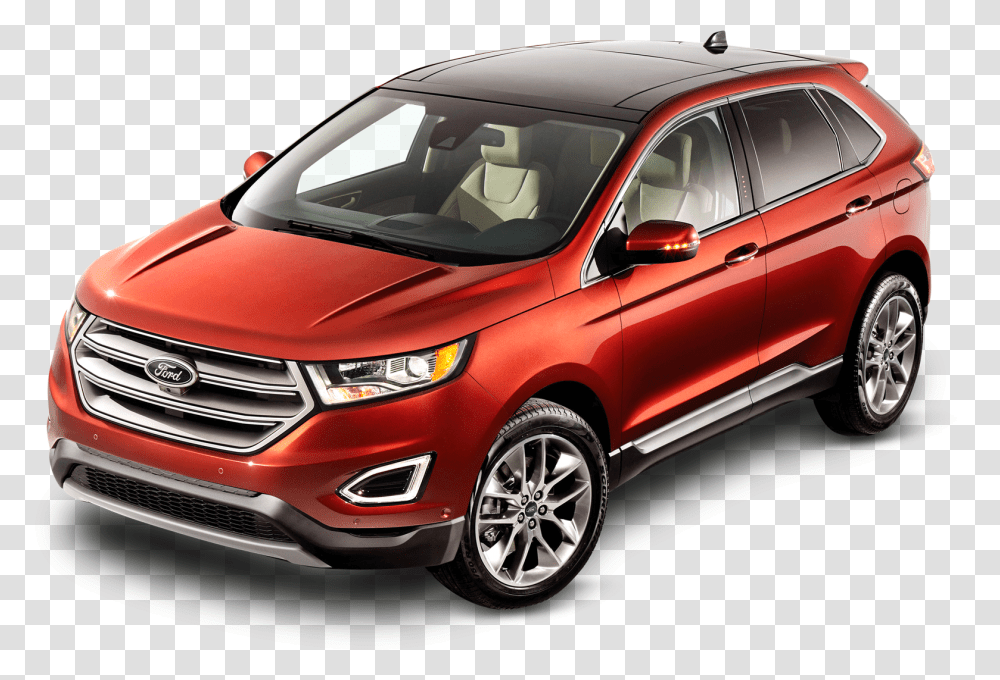 Ford Edge Red Car Image 2018 Used Ford Edge, Vehicle, Transportation, Windshield, Sedan Transparent Png