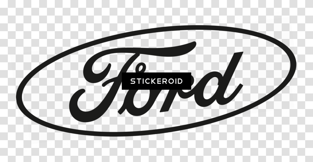 Ford Edge Side Folding Up See Through Ford, Text, Logo, Symbol, Label Transparent Png