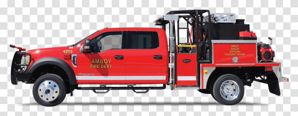 Ford F Series, Transportation, Vehicle, Fire Truck, Van Transparent Png