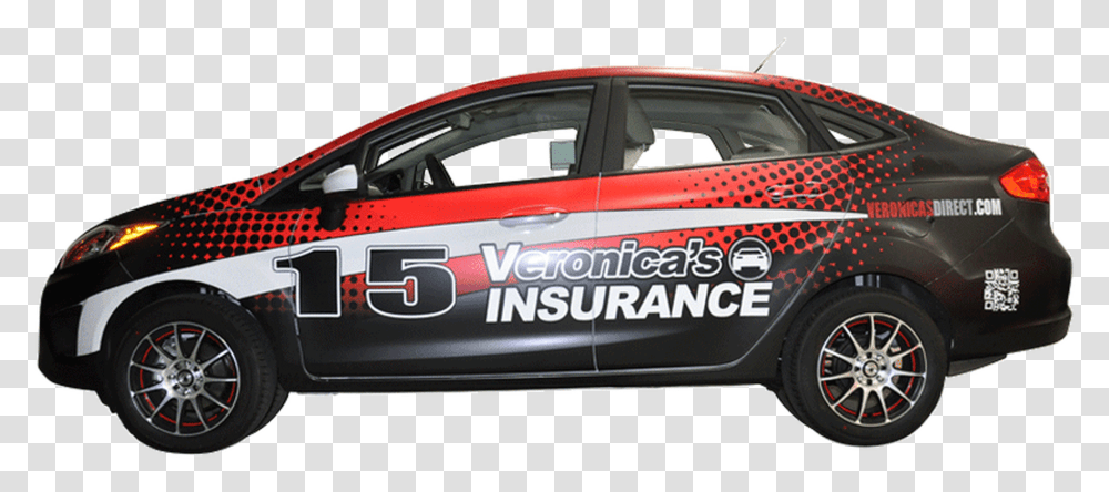 Ford Fiesta Car Wrap For Veronicas Auto Insurance Hot Hatch, Vehicle, Transportation, Automobile, Tire Transparent Png
