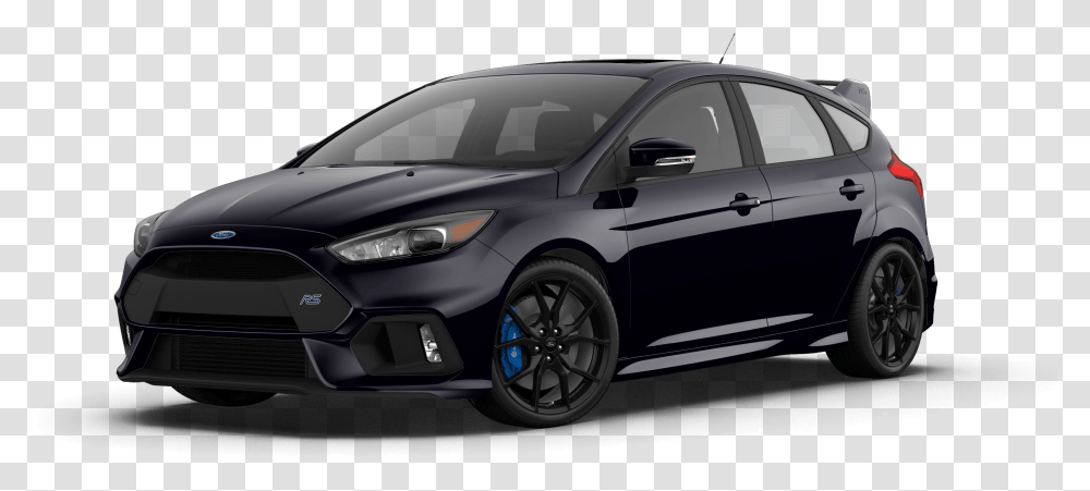 Ford Focus Rs 2019 Black, Car, Vehicle, Transportation, Sedan Transparent Png