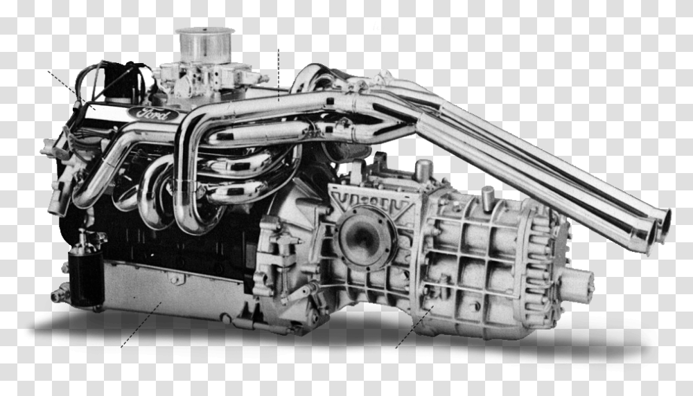 Ford Gt40 Le Mans 1966 Engine, Motor, Machine, Weapon, Weaponry Transparent Png