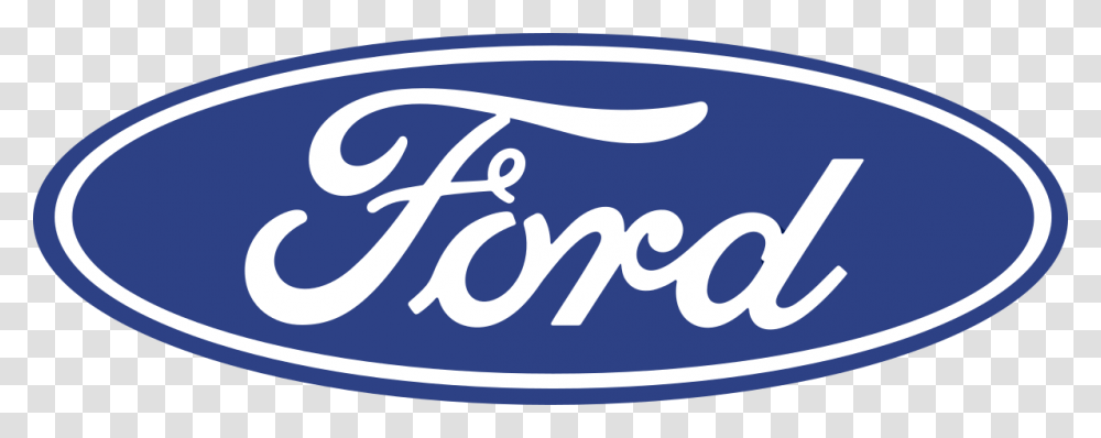 Ford Logo Flat Ford Logo, Label, Text, Sticker, Symbol Transparent Png