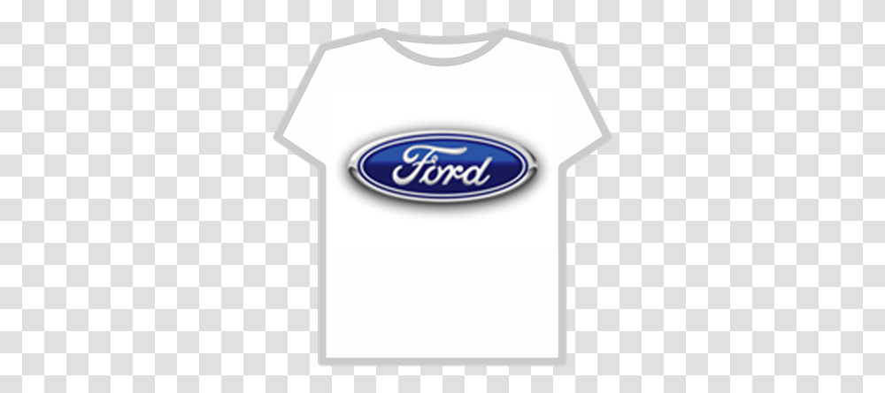 Ford Logo Roblox Ford, Clothing, Apparel, T-Shirt, Text Transparent Png