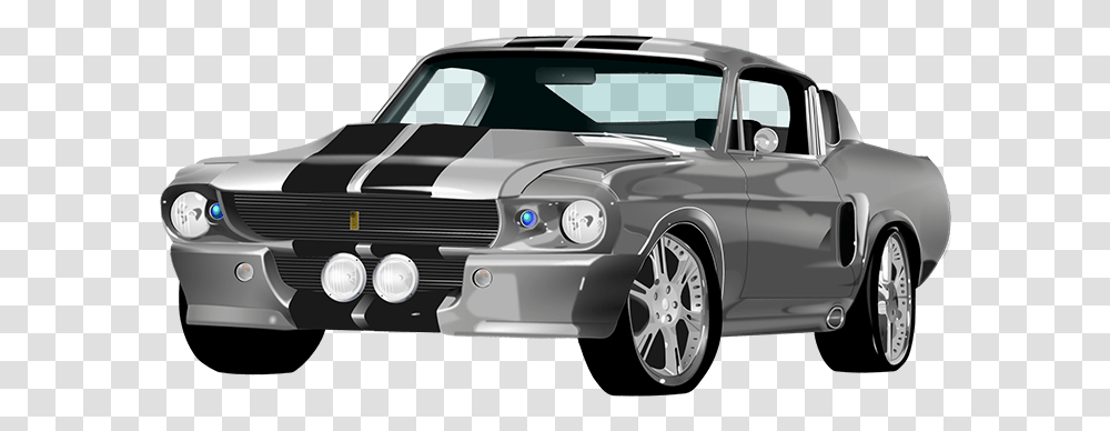 Ford Mustang Racing Car Mustang Shelby Gt 500 Eleanor, Vehicle, Transportation, Wheel, Machine Transparent Png