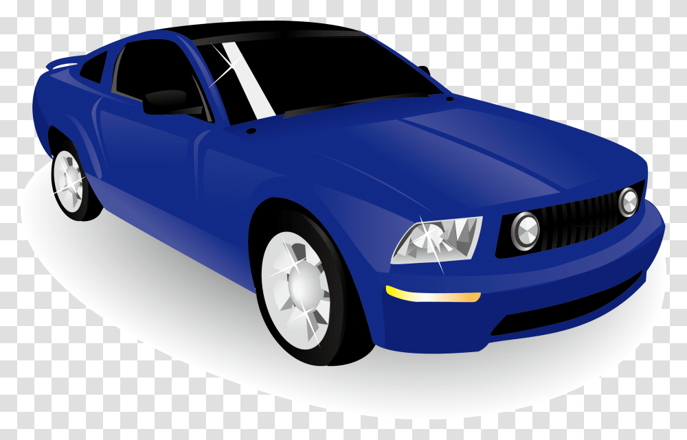 Ford Mustang Sports Car Automotive Design Sports Car, Sedan, Vehicle, Transportation, Tire Transparent Png