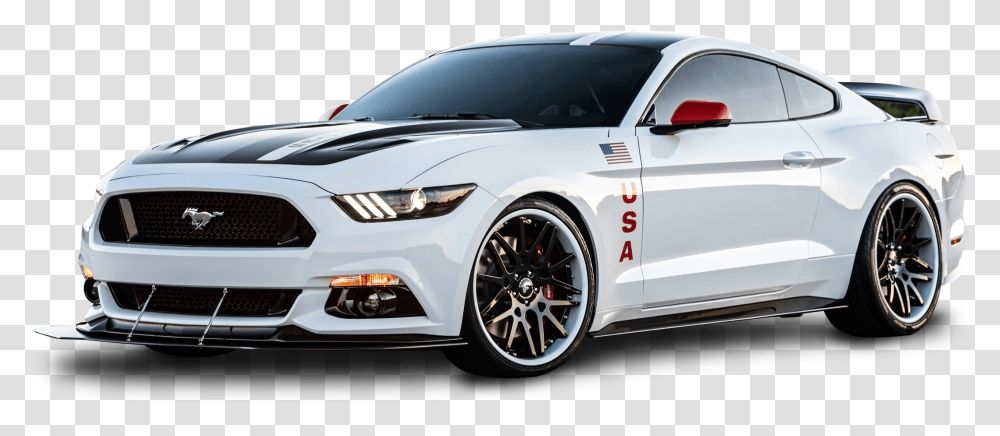 Ford Mustang White Background, Car, Vehicle, Transportation, Tire Transparent Png