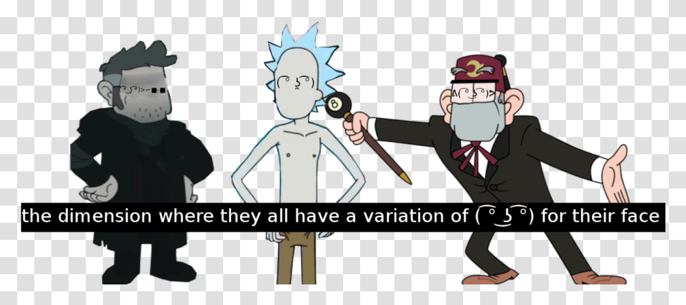 Ford Pines And Rick, Person, Performer, Crowd, Duel Transparent Png
